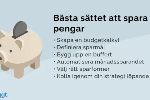 Spara pengar smart med dessa extrema spartips: budget, mål, buffert, automatik, rätt sparformer och strategi.