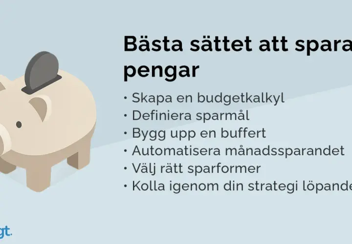 Spara pengar smart med dessa extrema spartips: budget, mål, buffert, automatik, rätt sparformer och strategi.
