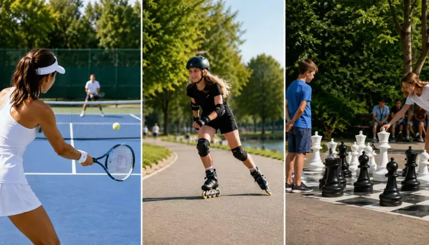 Tennis, rullskridskoåkning och jätte-schack – upplev gratis aktiviteter i Uppsala!