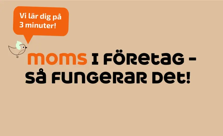 Moms i Sverige - Så fungerar det 2026 & undvik fallgropar