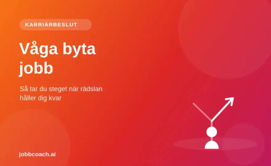 Dags att byta jobb? Gör testet och ta nästa smarta steg!