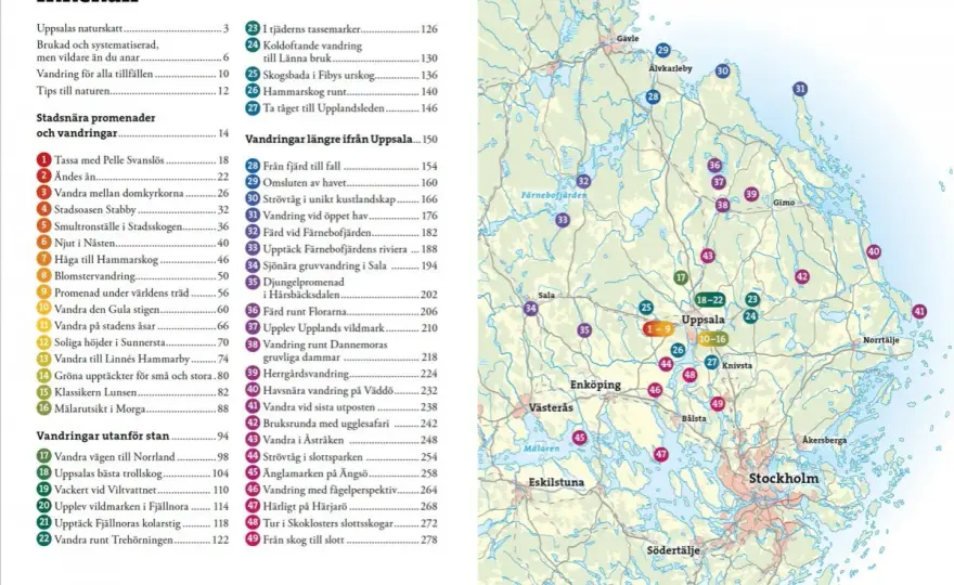 Vandringsleder Uppsala - Hitta din perfekta tur idag